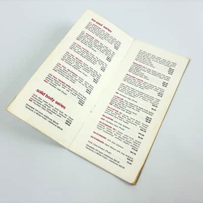 Gibson Suggested Price List – June 20, 1975 image 3