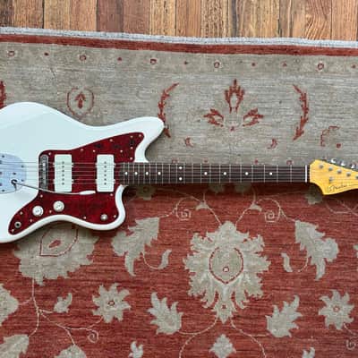 2019 MIJ Fender Traditional '60s Jazzmaster w/ SKB Case - Mastery Set, Lollar P90s & Fender Locking Tuners image 3