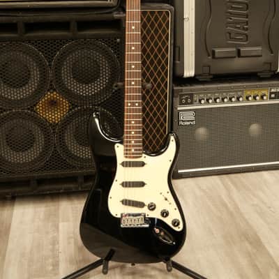 1984-88 Fender American Stratocaster Black EMG Pickups w/ Hard Case image 7