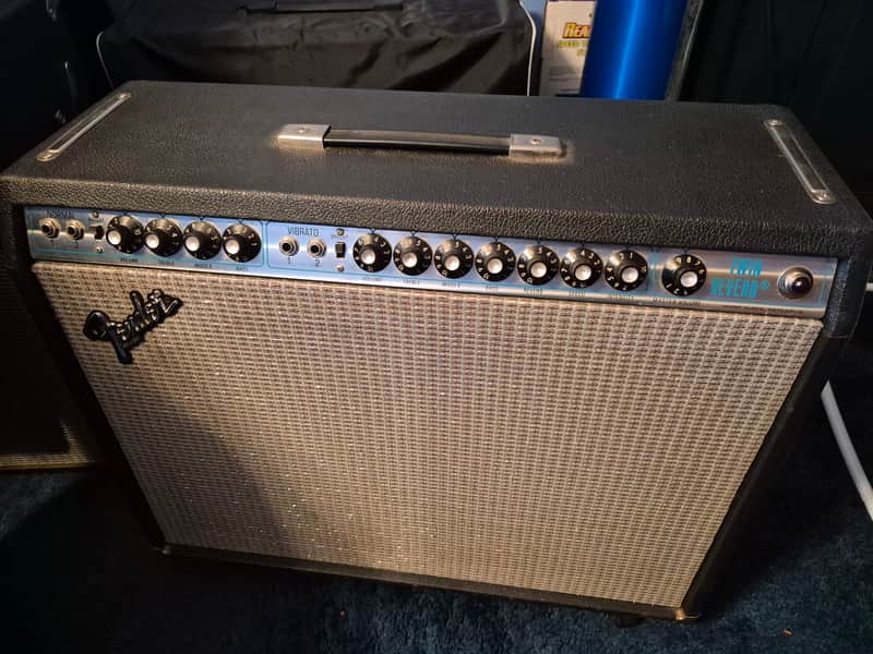 Fender Twin Reverb Amplifier 1974 - Black Tolex image 1