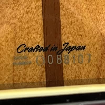 Fender Japan Blind Faith Eric Clapton '62 Telecaster Stratocaster 1998 - Sunburst image 10
