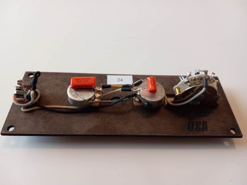 Tele Style Wiring Harness for Humbuckers 4 Way Switch - Free USA Shipping image 1