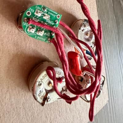 Gunstreet GUNSTREET 67 FLYING V HAND-WIRED WIRING HARNESS - 50s 2026 image 3
