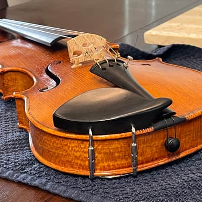 Sound sample - demo -Professional level Bench / Scratch made 4/4 full size violin # 63 made by Ivan of Bonev Violins image 11
