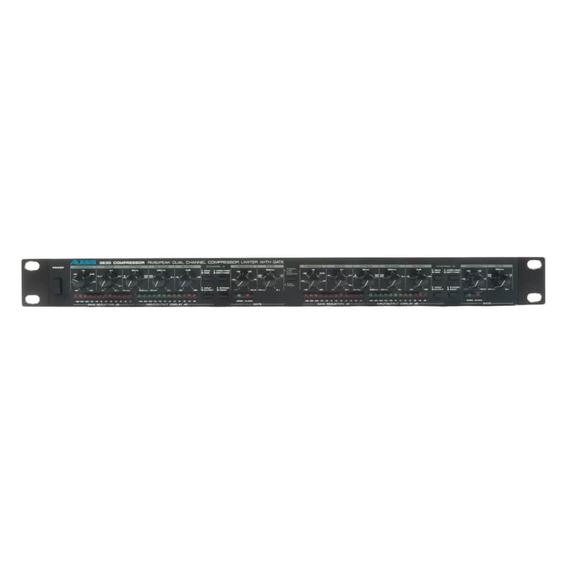Alesis 3630 Compressor 1U Rack Unit with PSU USED image 1
