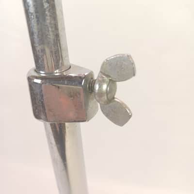 *Ludwig Atlas Hi-Hat Cymbal Stand 1123-1 Chrome USA Spur-Lok Direct-Pull Vintage image 9