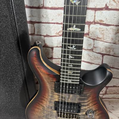 PRS 40th Anniversary Custom 24 Satin Limited Edition - Charcoal Tri-Color Burst #4 image 7