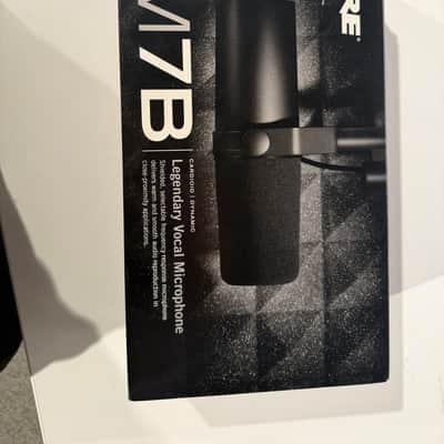 Shure SM7B Cardioid Dynamic Microphone 2001 - Present - Black image 1