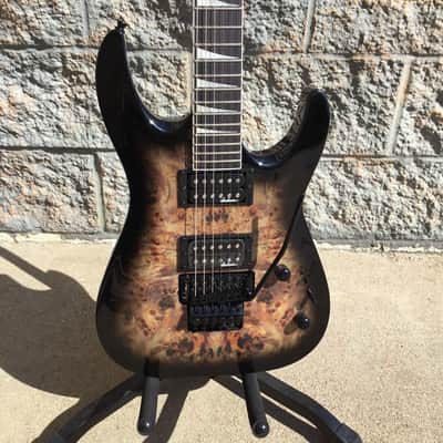 Jackson JS Series JS32 DKAP Dinky Archtop Transparent Blackburst image 1
