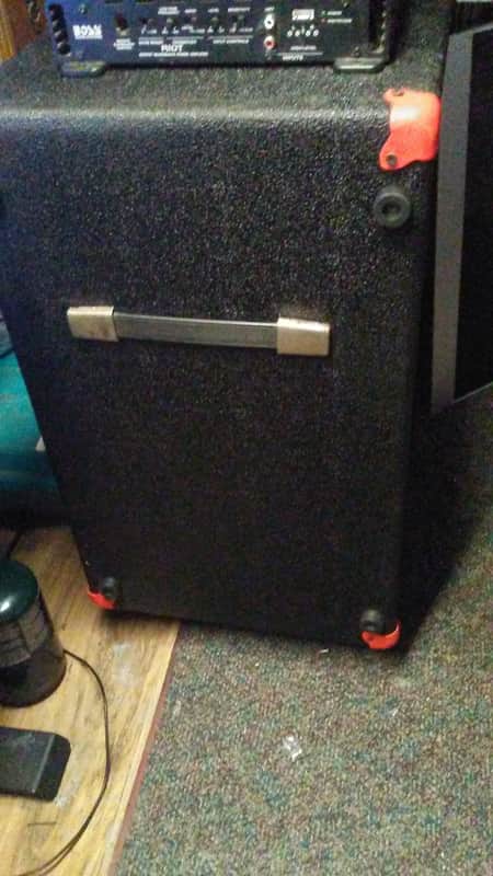 Crate Single 15' blackwidow cabnet 1980's - Black image 1