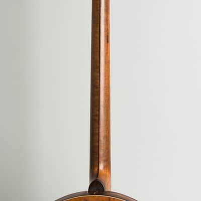 Plectrum Banjo, made by Lyon & Healy, c. 1925, black hard shell case. image 9