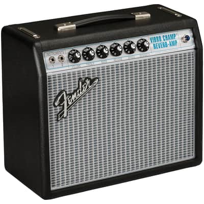 Fender '68 Custom Vibro Champ Reverb Tube Amplifier (1x10, 5 Watts) image 2