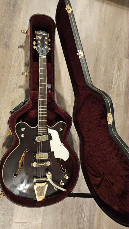 Silvertone 1475 1960s - Burgundy image 1