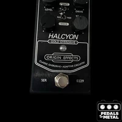 Origin Effects Halcyon Gold Overdrive 2023 - Present - Blackout - X18230 image 1