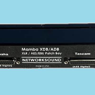 Mamba 16AES - 8 AES/EBU in x 8 AES/EBU out on 4 DB25 [cross cable] Tascam/Yamaha AES DB25 1RU image 4