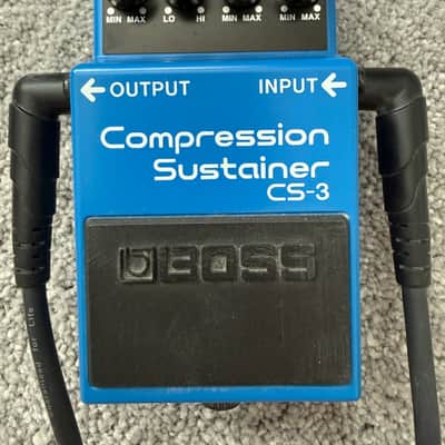 Boss CS-3 Compression Sustainer (Silver Label) 1997 - Present - Blue image 2