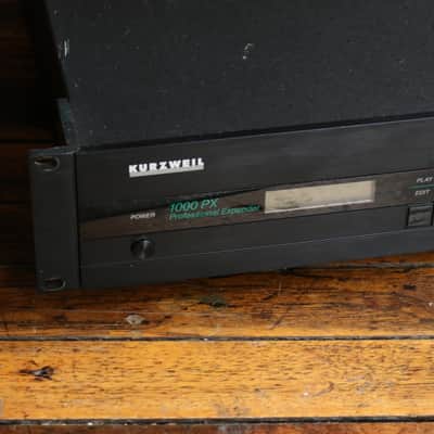 Kurzweil 1000 Series Rackmount Digital Expander Sound Module 1988 - 1992 - Black image 3