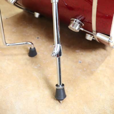 PDP 5pc CX Drum Set Shell Pack Red Sparkle 24 16 14 13 14 image 6