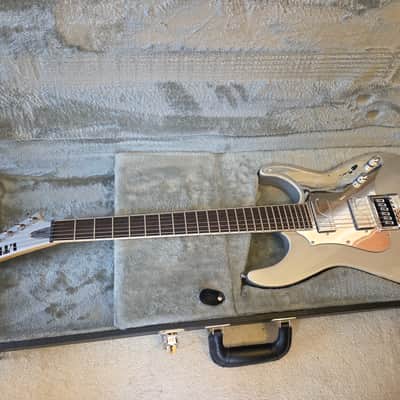 ESP LTD KS M-6 Evertune Ken Susi Signature Metallic Silver image 1