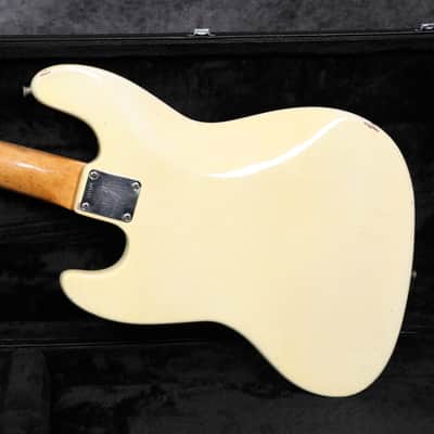 1966 Fender Jazz Bass - Olympic White Refinish image 6