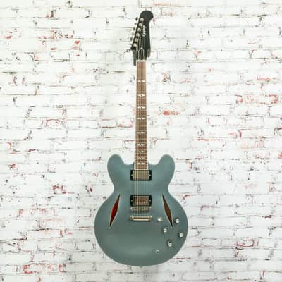 Epiphone - 2023 Dave Grohl DG-335 Semi-Hollow Electric Guitar - Pelham Blue - w/OHSC USED image 3