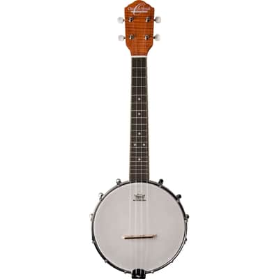 Oscar Schmidt OUB1 Banjolele 4-String Concert Banjo Ukulele, Satin Natural image 2