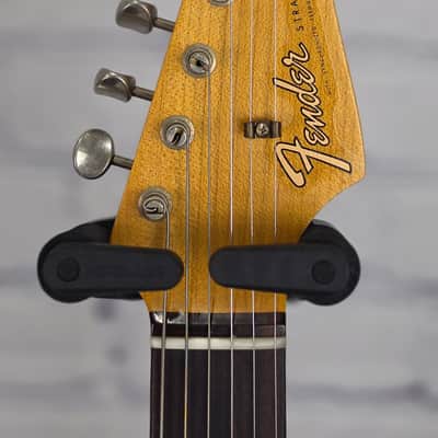 USED Fender Custom Shop Postmodern Stratocaster 6 String Electric Guitar Journeyman Relic 2023 Aged Black image 6