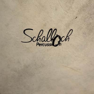 Schalloch Percussion Rope-Tuned Djembe Drum Black Finish Natural Skin Head image 3