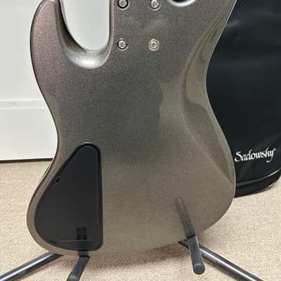 Sadowsky MetroExpress Hybrid P/J 5 String Bass w/Maple Fingerboard - Silver Metallic image 4