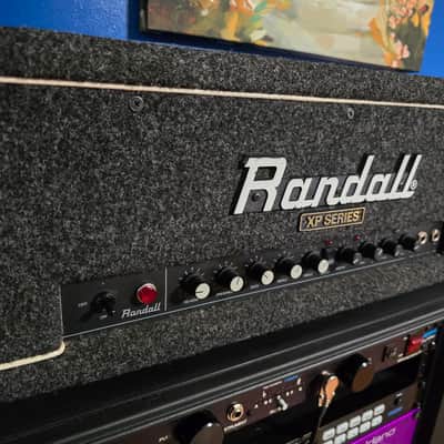 Randall RG80ES 2-Channel 100-Watt Solid State Guitar Amp Head 1980s - Black image 10