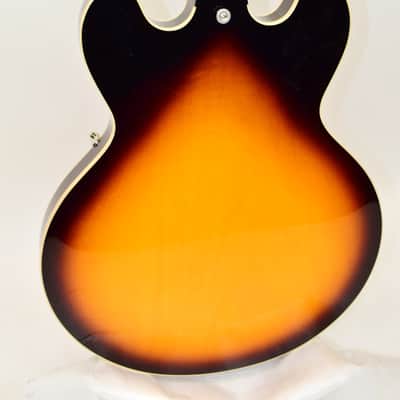2021 Gibson ES-335 Gloss Semi-Hollowbody Electric Guitar, Vintage Burst w/ Case image 12