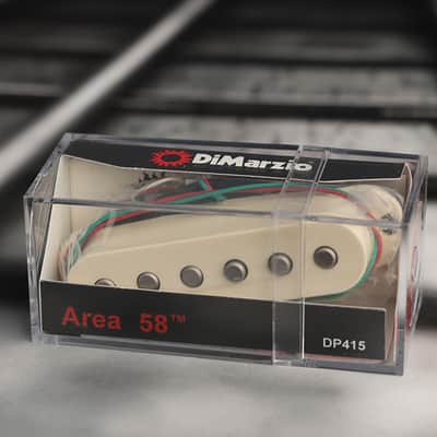 DiMarzio DP415AW Area 58 Single Coil Pickup - Aged White / Strat image 1
