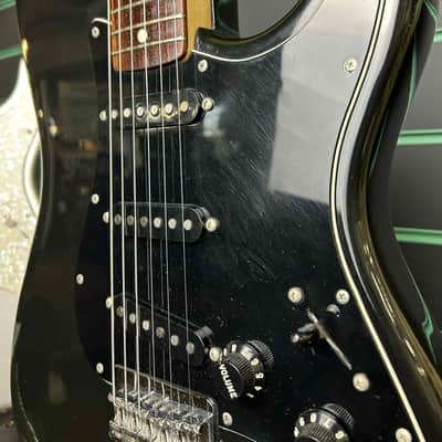 Fender Stratocaster Black 1979 CBS Era Vintage Electric Guitar image 6