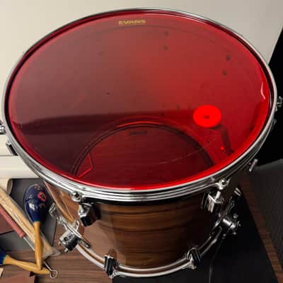 Rogers 16x18 Floor Tom - 3ply - 4 Leg Fullerton Era 1970’s - Koa image 15