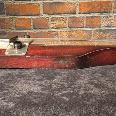 Vintage 1930s Dobro Lap Steel Electric Guitar w/ Original Chipboard Case image 7