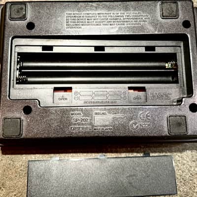 Vintage Boss SP-202 Dr. Sample 1998 - 2001 - Black image 6