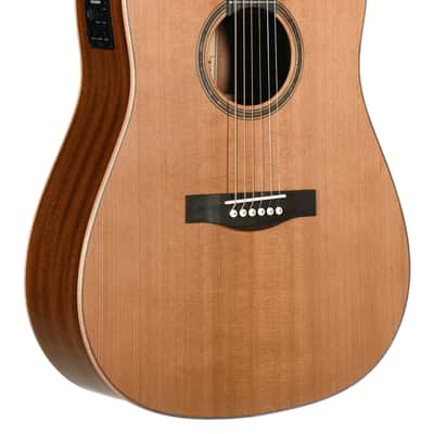 Teton STS105CENT Dreadnought with Electronics Natural