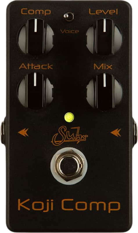 Suhr Koji Compressor Effects Pedal, Black Edition image 1
