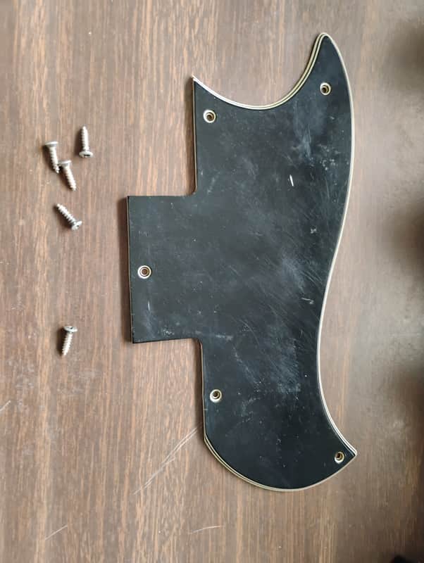 1970s Gibson SG Pickguard original vintage luthier part for project restoration 70s 1970 1971 1972 1973 1974 1975 1976 image 1
