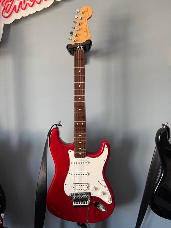 Fender Richie Sambora Signature Standard Stratocaster 1994 - 1998 - Crimson Red Metallic image 1