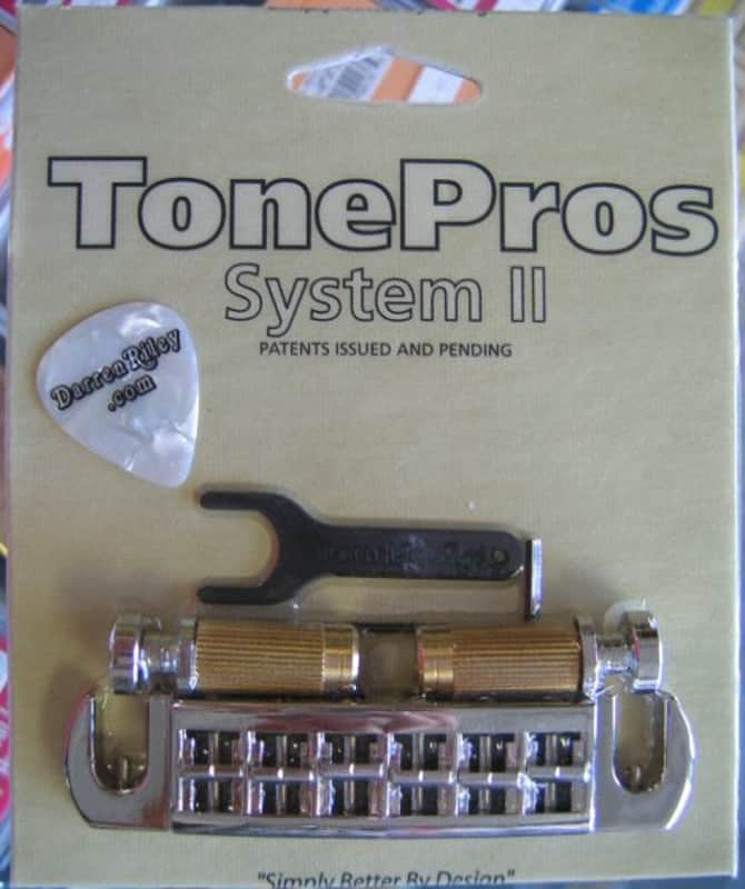 TonePros AVT2G-N Gibson Wraparound Set with Locking Studs Nickel image 1