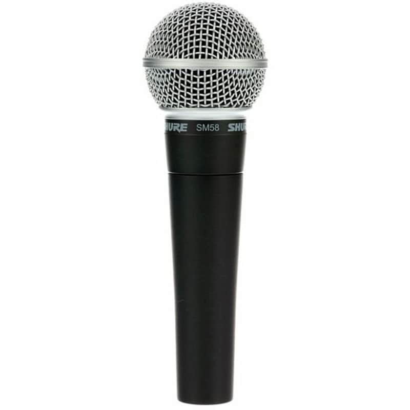 Shure SM58-LC Vocal Microphone Cardioid Dynamic Mic image 1