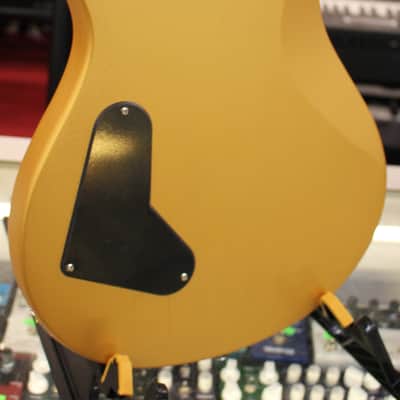 PRS SE CE-24 Standard Stoptail Satin Electric Guitar Metallic Gold w/Gigbag 5lbs 15oz image 4