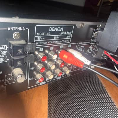 DENON UDRA-M10E Compact HiFi Amp 40W/Ch AM/FM great working order Japan Quality image 10