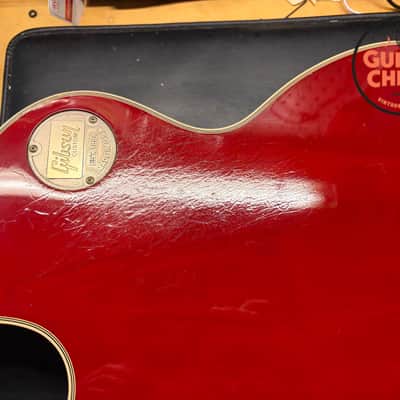 2015 Gibson Custom Shop Les Paul Custom Figured Trans Red w/ OHSC & COA image 19