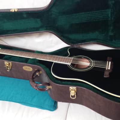 Alvarez AD-60SC Black owned by Eric Bloom image 2