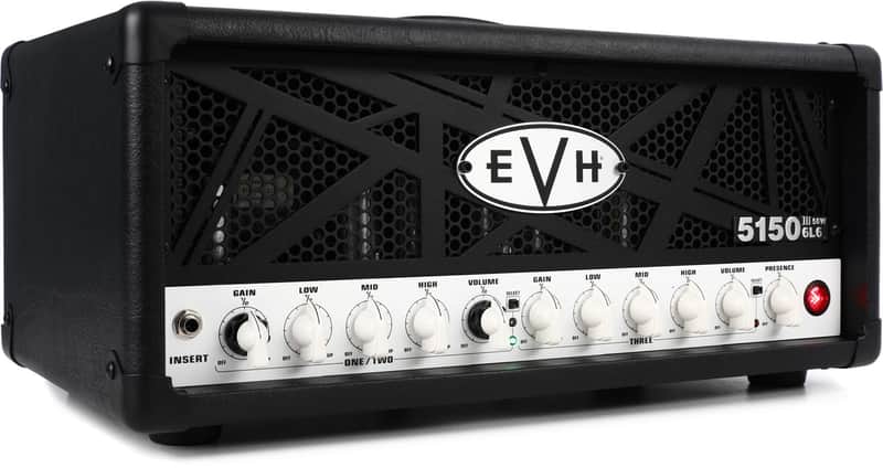 EVH 5150III 50-watt 6L6 Tube Head - Black image 1