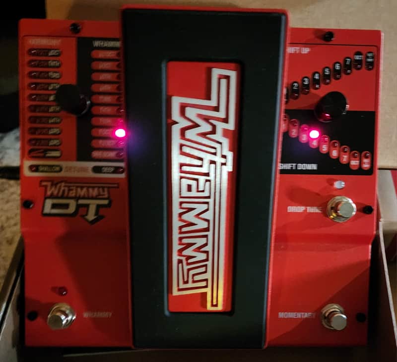 DigiTech Whammy DT Classic Pitch Shift Pedal 2011 - Present - Red image 1