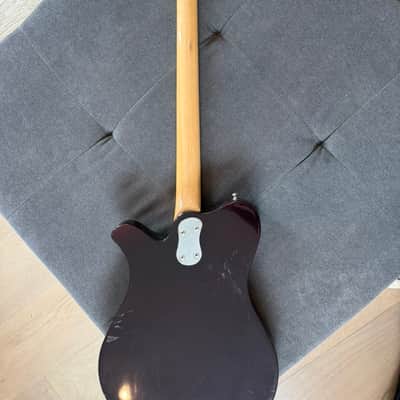 Mosrite 350 Stereo Bass '70s Burgundy image 5