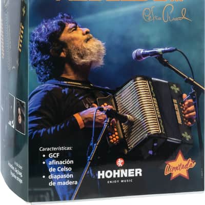 Hohner Rebelde III Black GCF Button Accordion Celso Piña Limited Edition Signature Series Collection +GigBag & Straps | Authorized Dealer image 7